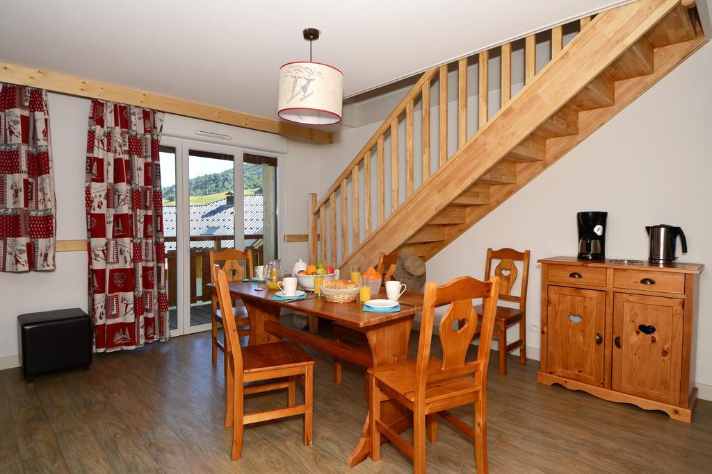 Residence Odalys Les Bergers Saint-Sorlin-d'Arves Zimmer foto