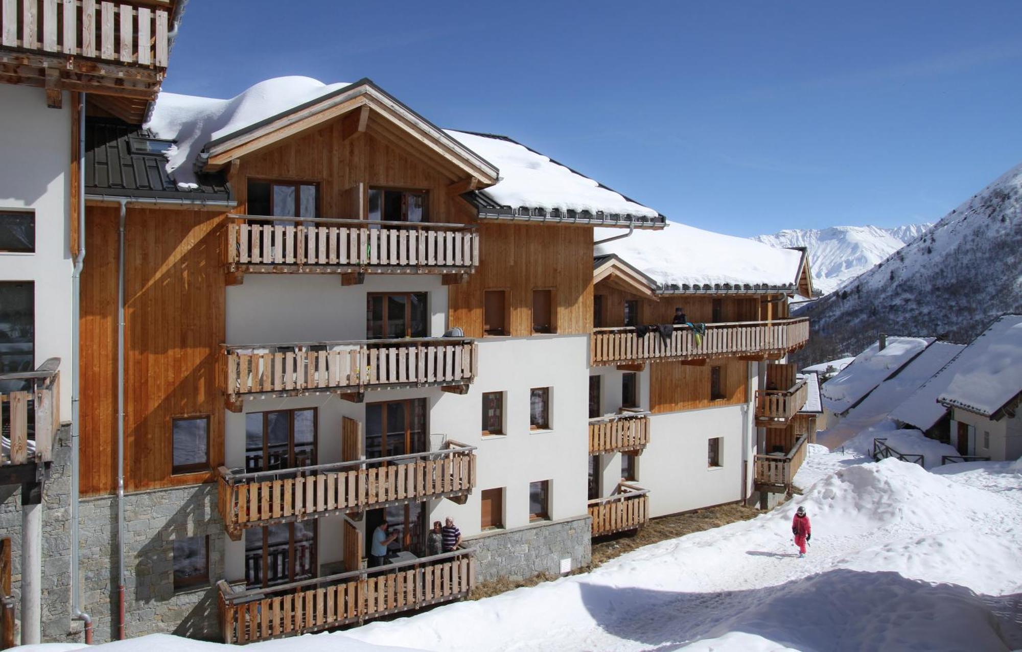 Residence Odalys Les Bergers Saint-Sorlin-d'Arves Exterior foto